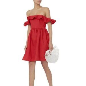 Apiece Apart Novella Maria Off The Shoulder Mini Dress